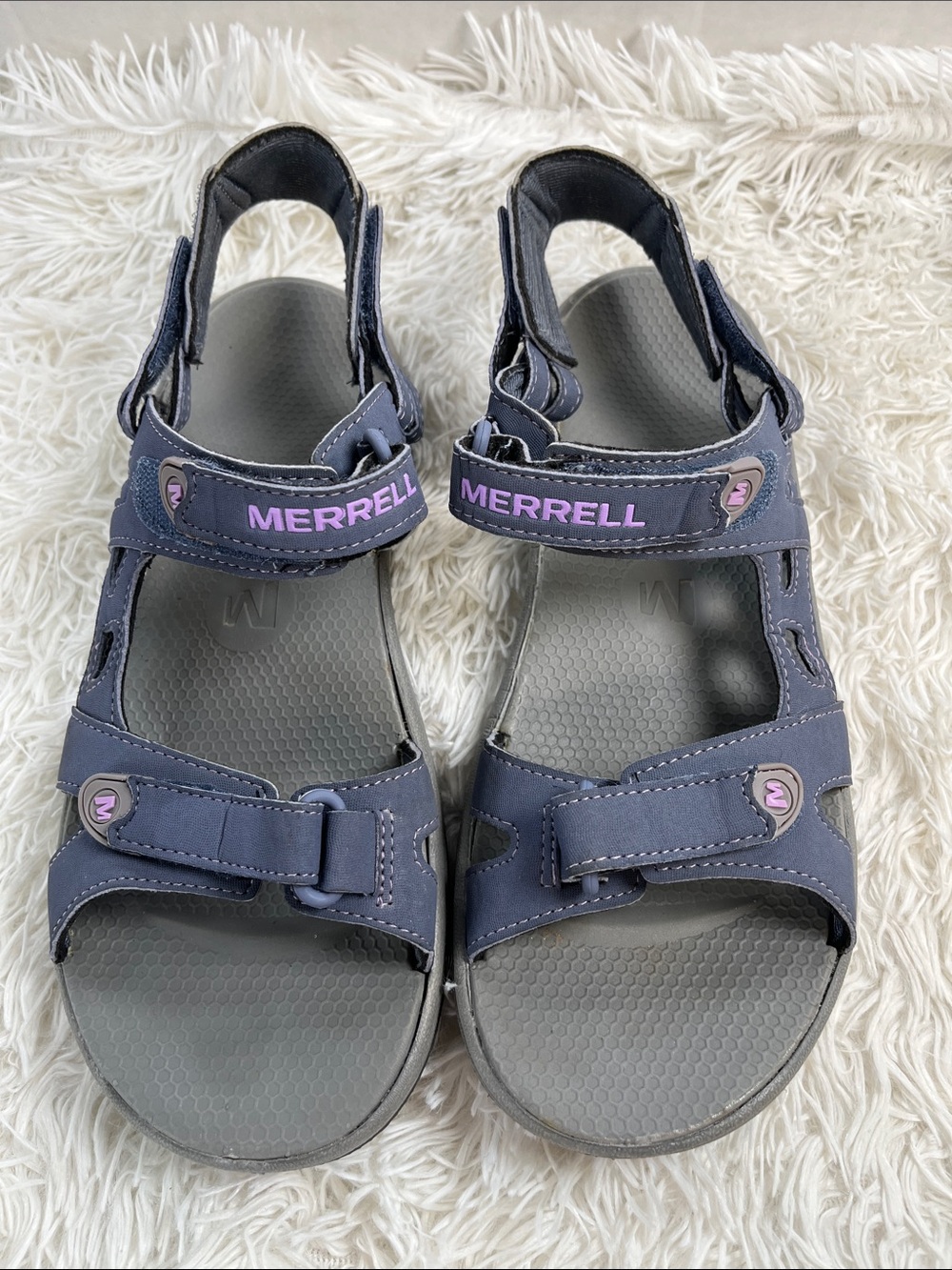 Merrell Navy and Lavender Outdoor Sport Sandals